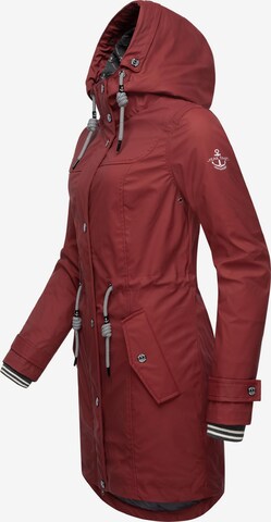 Peak Time Raincoat in Red