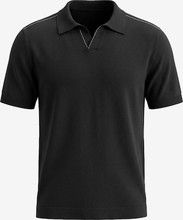 T-Shirt Vantory en noir : devant