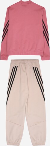 ADIDAS PERFORMANCE Tracksuit 'Future Icons 3-Stripes' in Beige