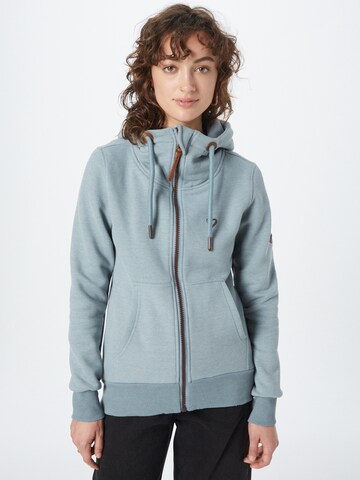 Alife and Kickin Sweatjacke 'YasminAK' in Blau: predná strana