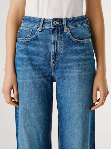 Pepe Jeans Wide leg Jeans in Blauw
