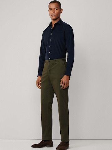 Hackett London Regular Chino trousers 'Cavalry' in Green