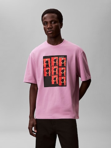 Calvin Klein Bluser & t-shirts 'OUTTAKES' i pink: forside