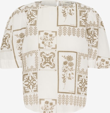 SOAKED IN LUXURY Bluse 'Reesha' i hvid: forside