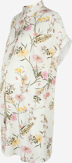 Vero Moda Maternity Sukienka koszulowa 'Measy' w kolorze khaki / różowy pudrowy / białym, Podgląd produktu