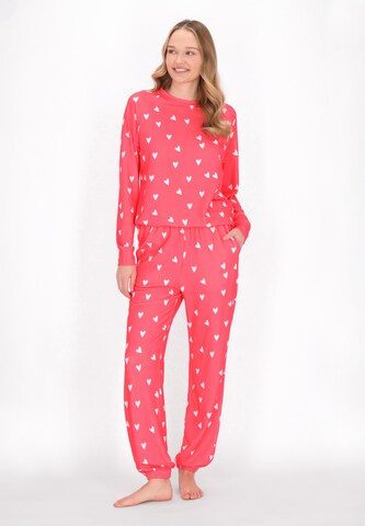 MYMO - Pijama en rojo: frente