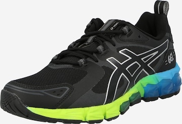 Baskets basses 'GEL-QUANTUM 180' ASICS SportStyle en noir : devant