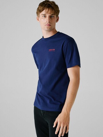 Red Bull Racing x Pepe Jeans Shirt in Blau