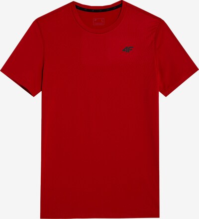 4F Funktionsskjorte i rød / sort, Produktvisning
