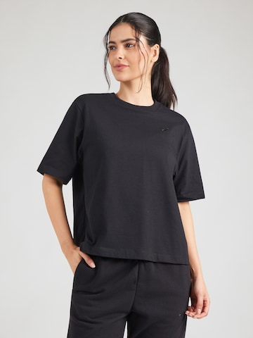 ASICS Λειτουργικό μπλουζάκι σε μαύρο: μπροστά