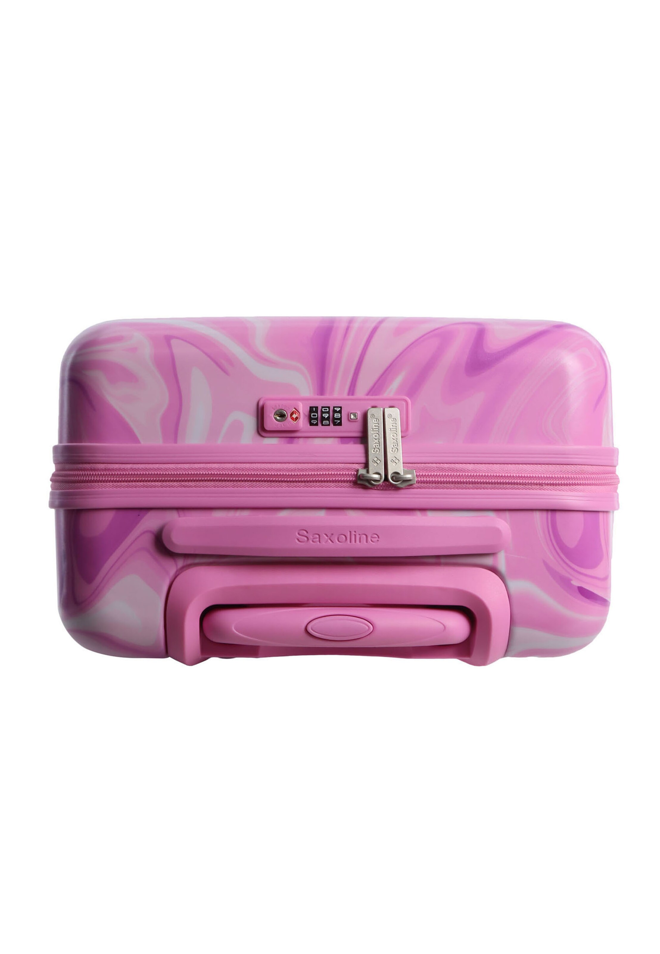 Saxoline Suitcase 'Splash' in Pink