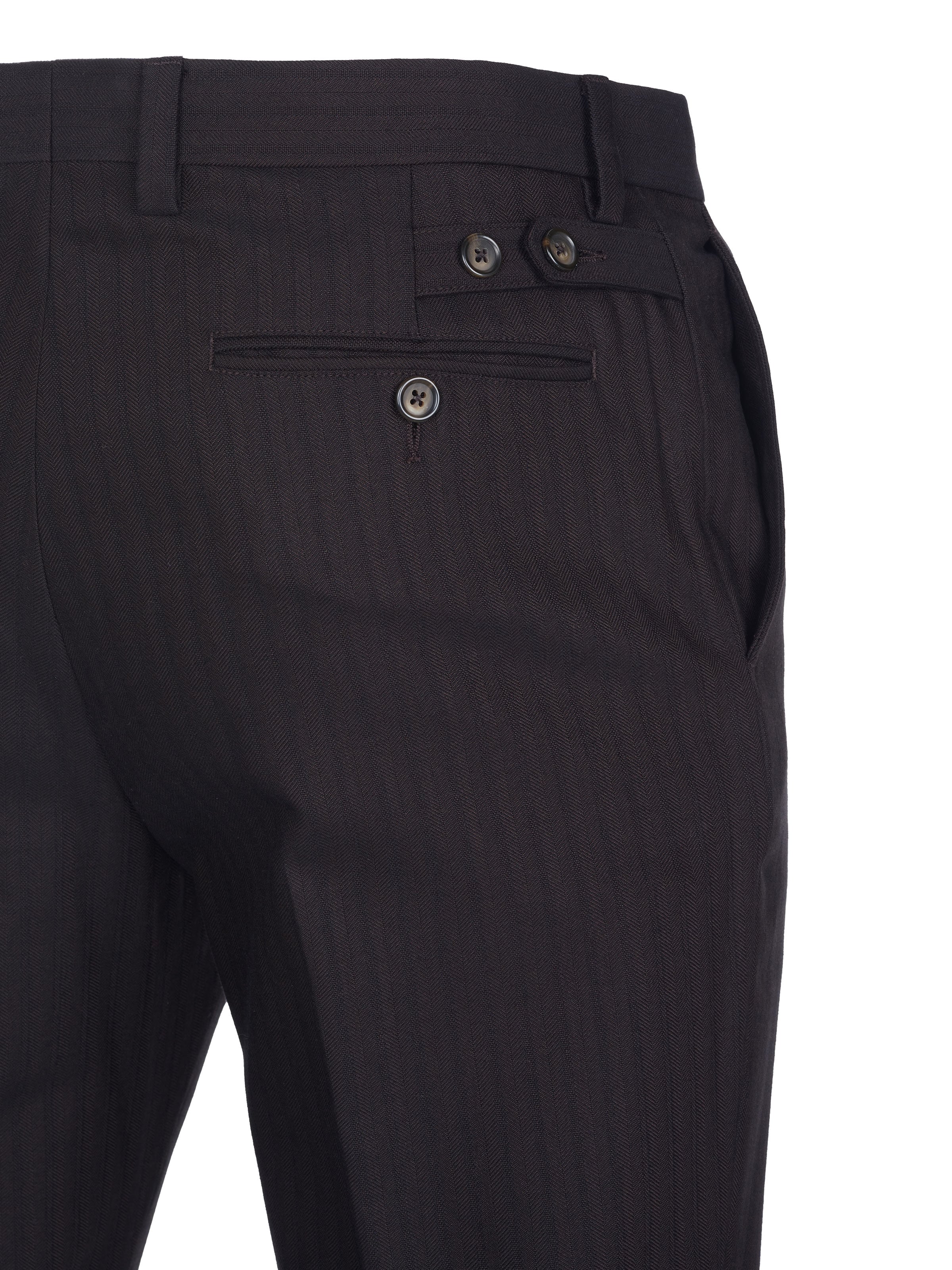 DOLCE & GABBANA Regular Pants in Black