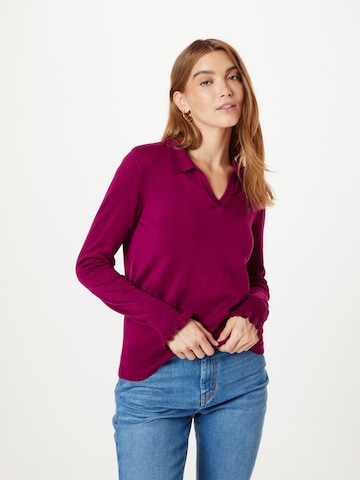 Pull-over MORE & MORE en rouge : devant