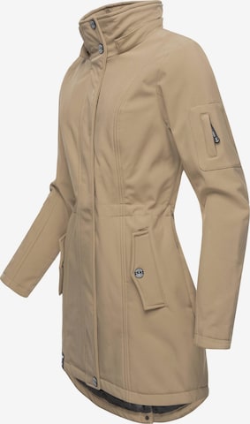 Peak Time Raincoat in Beige