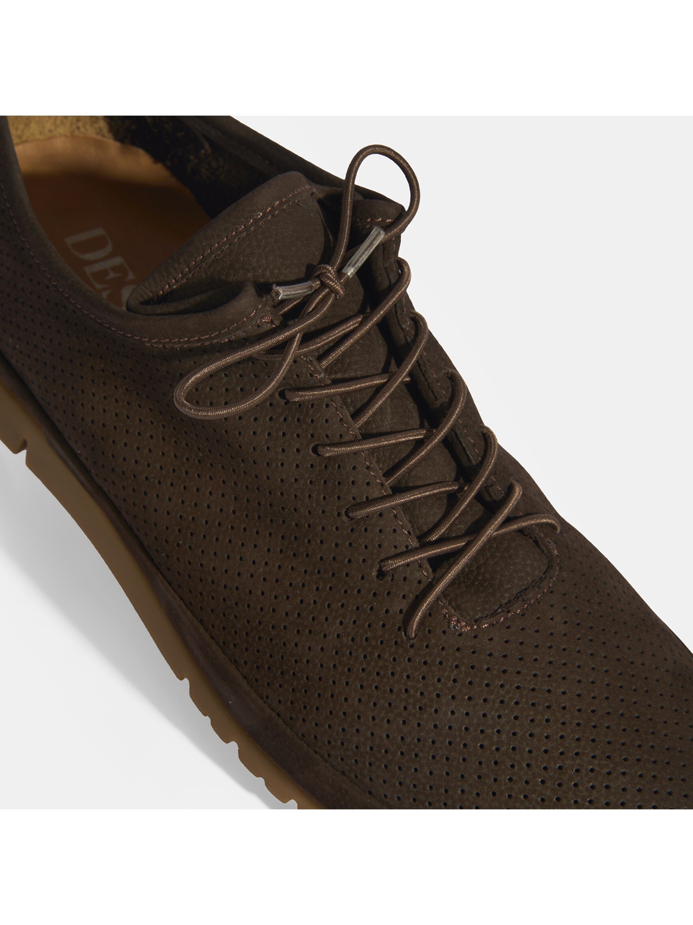 Chaussure à lacets 'Beleg' Desa en marron