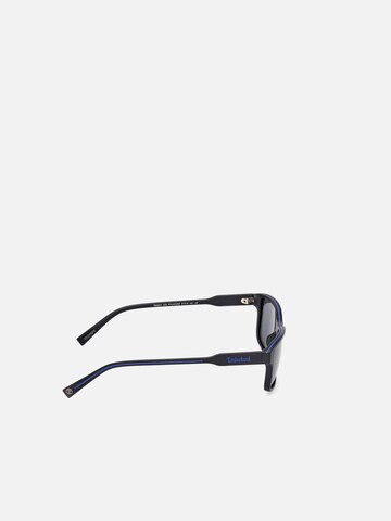 TIMBERLAND Zonnebril 'Timberland TB00051 Matte blue 57/16/145 MAN Sunglasses' in Zwart