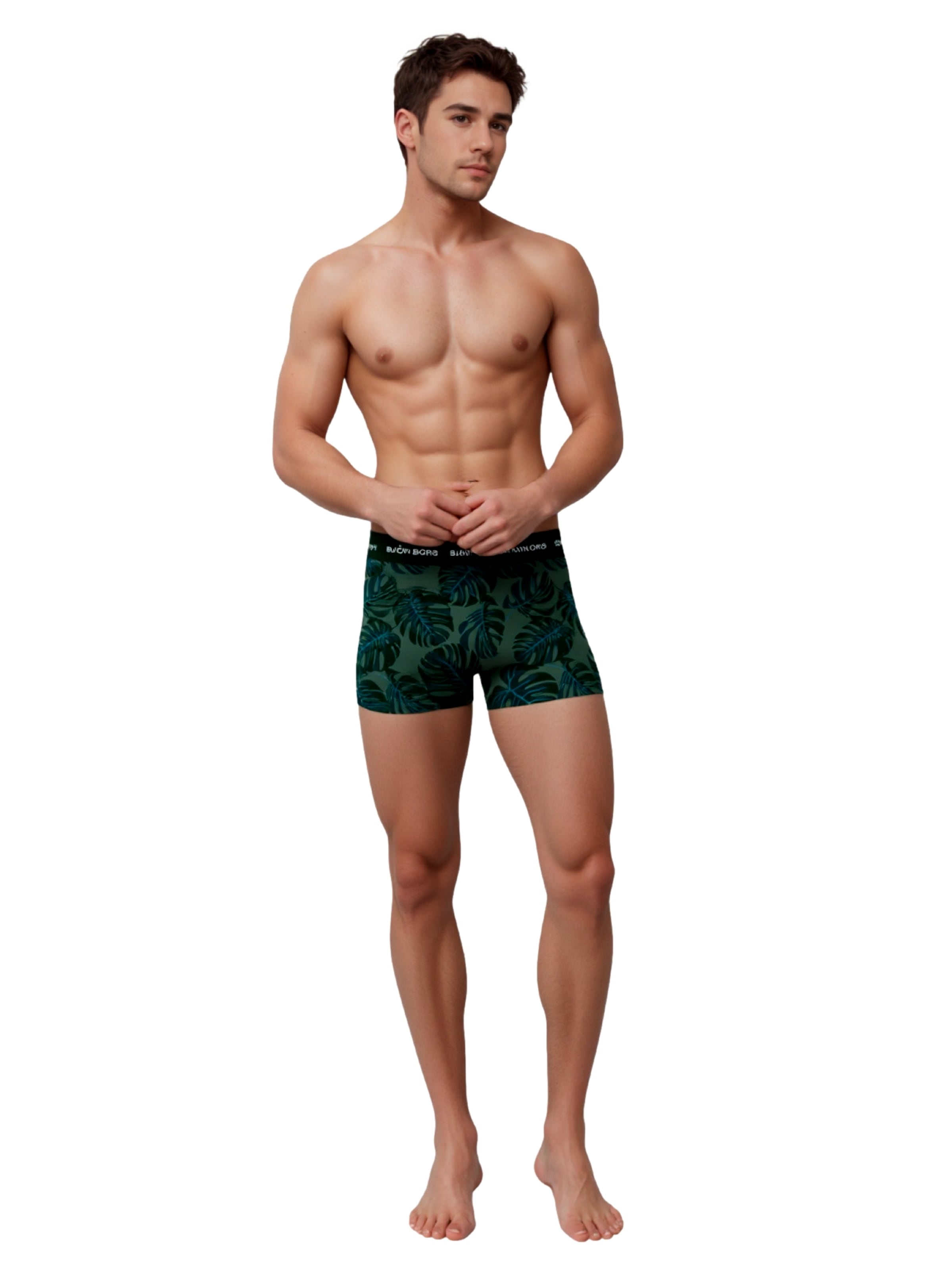 BJÖRN BORG Boxershorts in Groen