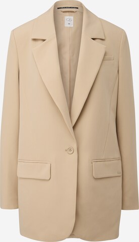 Blazer QS en beige : devant