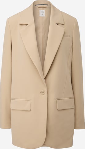 QS Blazers in Beige: voorkant