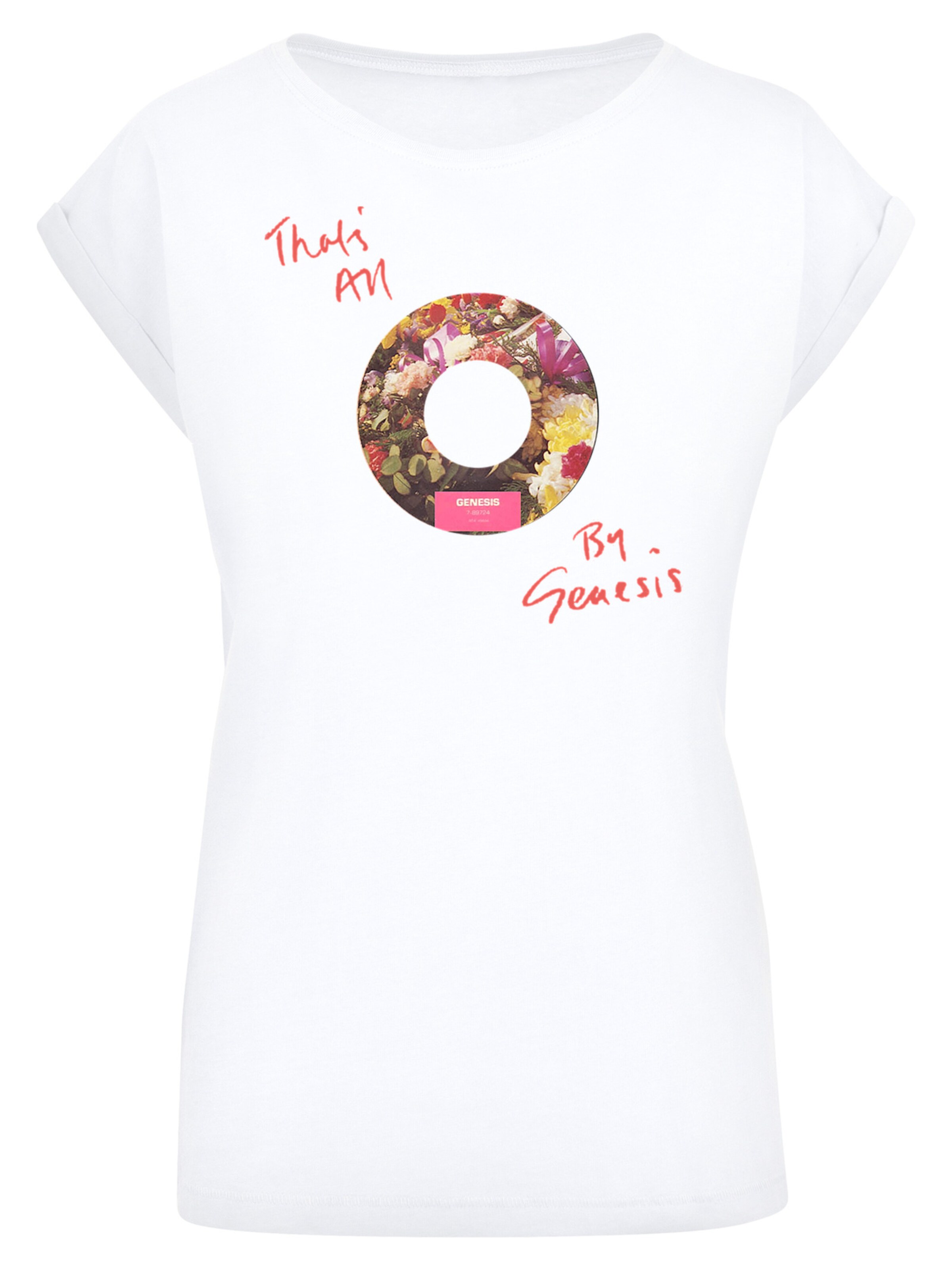 T-shirt F4NT4STIC en blanc : devant