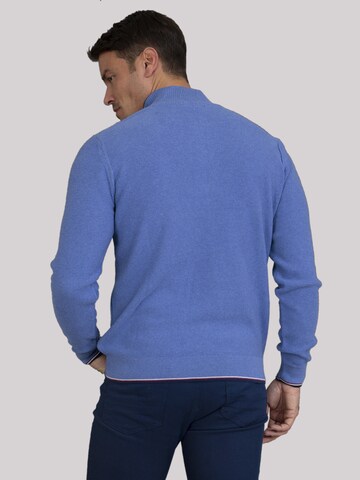 Sir Raymond Tailor Sweater 'Pulse' in Blue