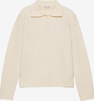 Pull&Bear Neulepaita värissä beige: etupuoli