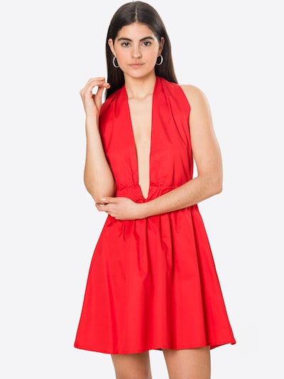 Rochie de cocktail KENDALL + KYLIE pe roșu, Vizualizare model