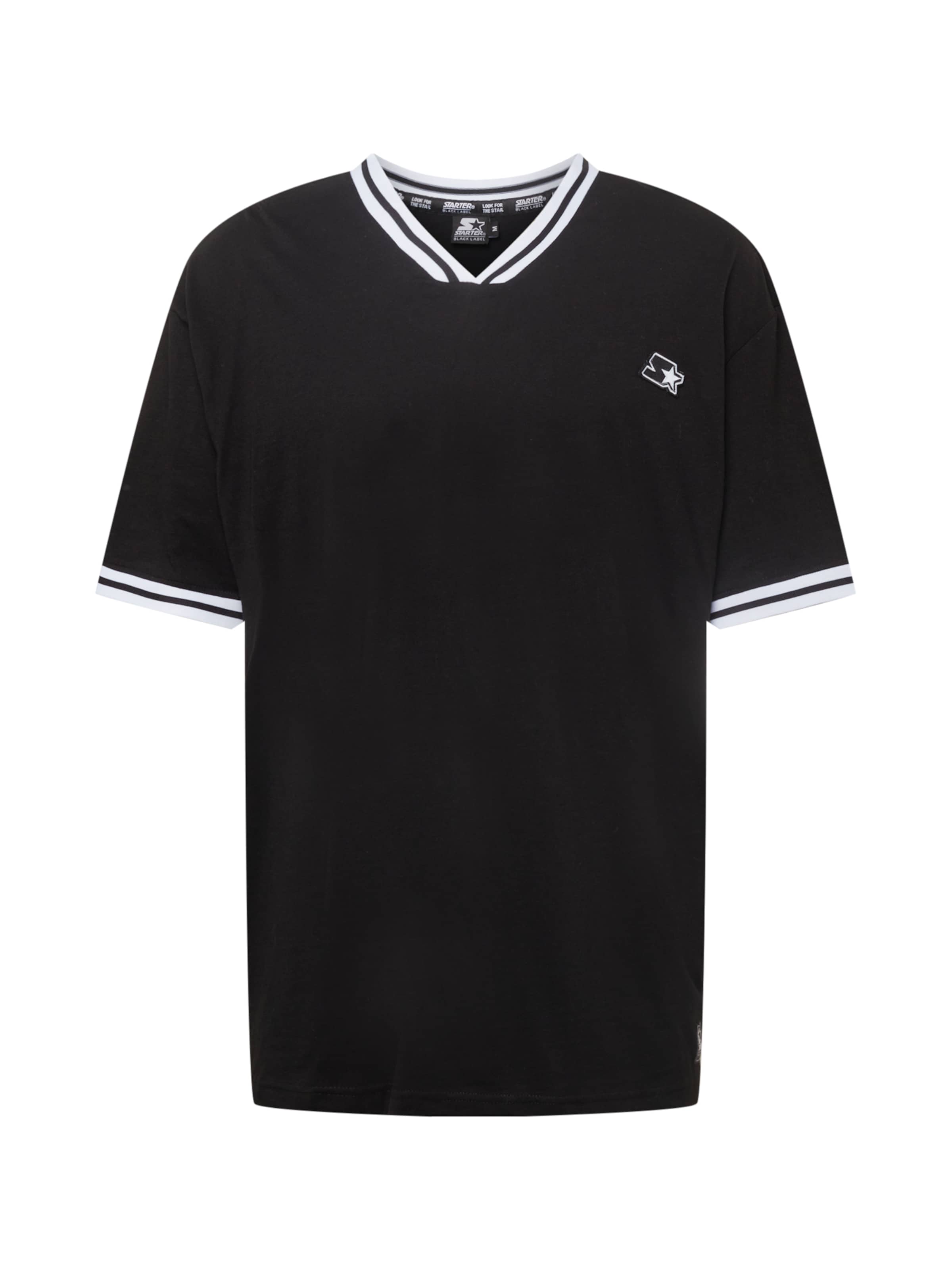 Starter Black Label T-shirt i svart: framsida