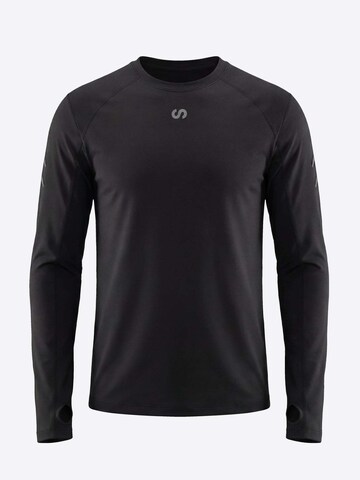 SNOCKS Functioneel shirt in Zwart: voorkant