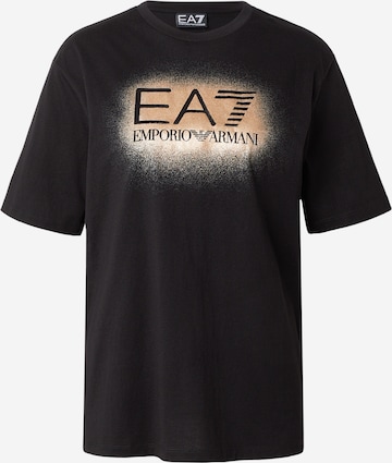 EA7 Emporio ArmaniMajica - crna boja: prednji dio
