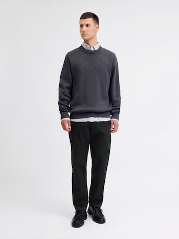 JACK & JONES Lużny krój Chinosy 'JPSTKANE HANK' w kolorze czarny