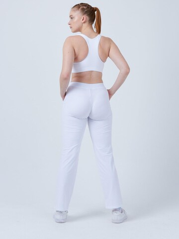SPORTKIND Regular Sporthose 'Training Pants'‌‌‌‌‌‌‌‌‌‌ in Weiß