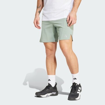 Regular Pantalon de sport ADIDAS PERFORMANCE en vert : devant