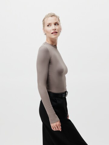 LeGer by Lena Gercke Shirt 'Cinzia' in Bruin
