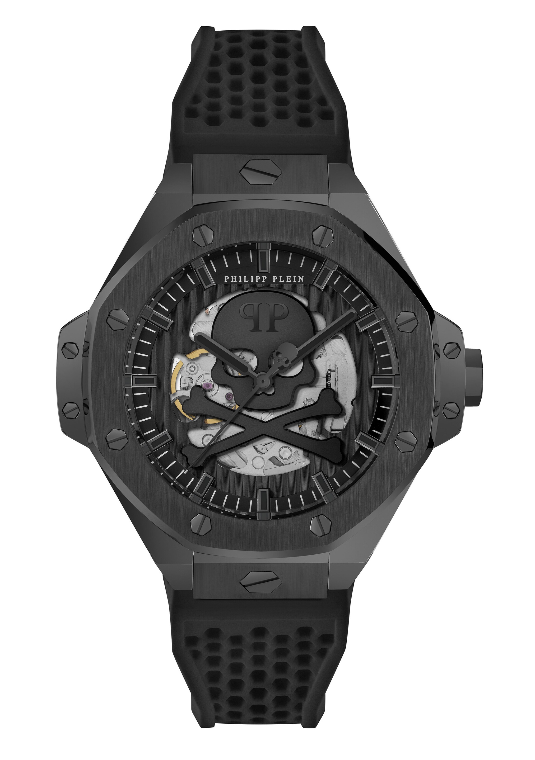Montre à affichage analogique Philipp Plein Watches en noir : devant