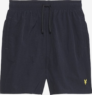 Lyle & Scott Zwemshorts in Blauw: voorkant