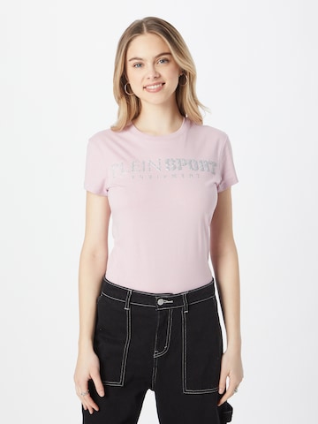 Plein Sport - Camiseta en rosa: frente
