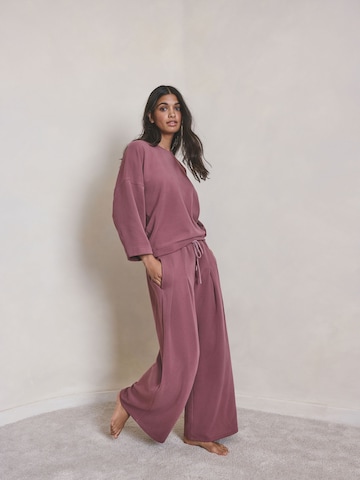 Next Wide leg Byxa i rosa