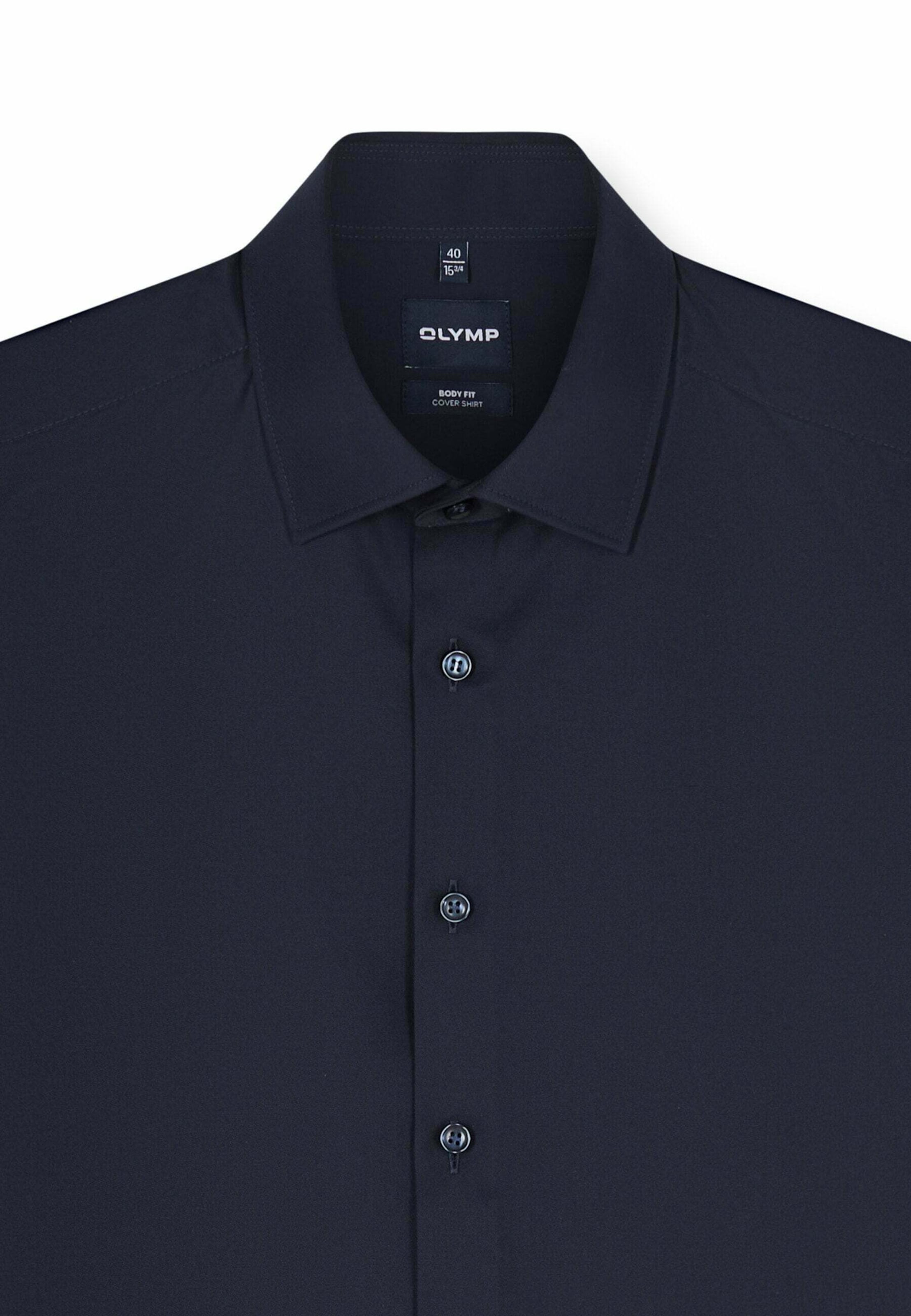 Slim fit Camicia di OLYMP in blu