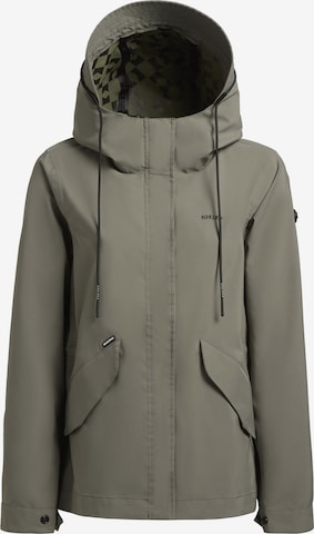 Veste mi-saison 'Sang' khujo en gris : devant