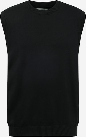 DEDICATED. - Camiseta sin mangas 'Rimbo' en negro: frente