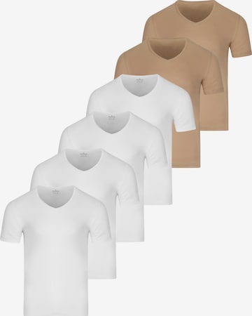 Ragman Undershirt 'Basic' in Beige: front