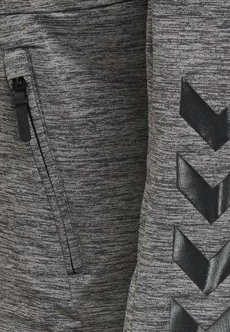 Hummel Athletic Zip-Up Hoodie in Grey