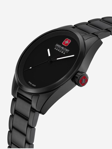 SWISS MILITARY HANOWA Uhr 'Dark Matter' in Schwarz