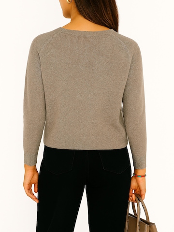 WEARABLE STORIES Sweater 'Ginny' in Grey