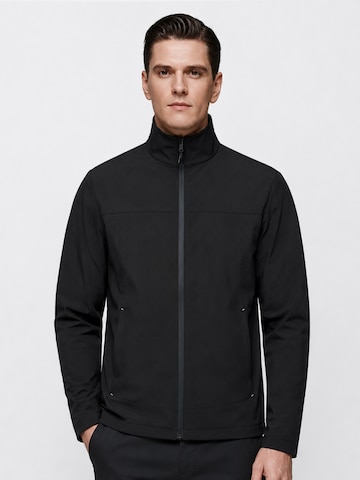 ALLTHEMEN Between-Season Jacket 'Windspur' in Black