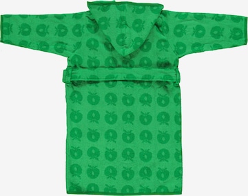 Småfolk Bathrobe 'Apple' in Green: front