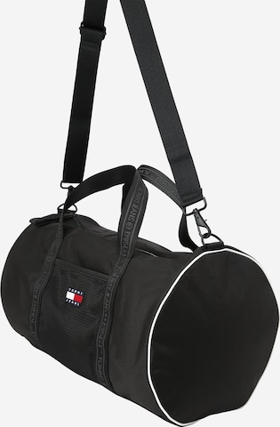 Tommy Jeans Travel Bag 'Heritage' in Black