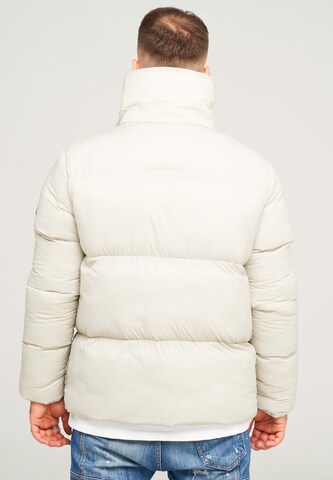 behype Winter Jacket 'BHJEFFREY' in White