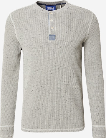 SCOTCH & SODA Shirt in Grijs: voorkant